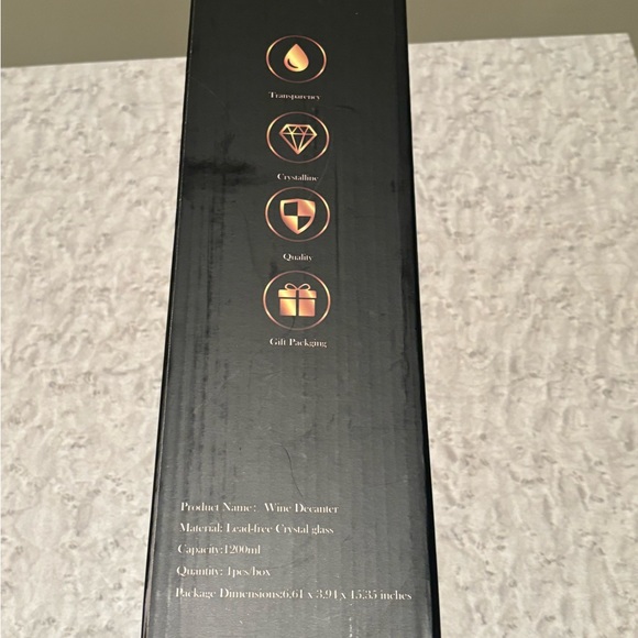 NEW Wine Decanter MWNI - Picture 4 of 5